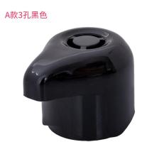 苏泊尔电压力锅配件限压阀排气阀放气阀泄气阀安全阀重锤泄压阀 A款3孔黑色戅