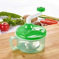 比特芙多功能碎菜机切菜器手摇蔬菜搅碎机搅蒜器手动绞馅机搅拌机 1.5升3刀标准