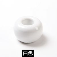 无印muji日式陶瓷牙刷座简约电动放牙刷架子创意情侣牙具盒收纳架 北欧白色