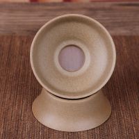 粗陶茶漏组陶瓷茶叶过滤器功夫茶具配件分茶器滤网泡茶隔茶滤网器 粗陶平拖