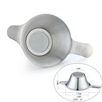 创典茶漏 茶虑 茶漏网茶叶虑茶器不锈钢功夫茶具配件泡茶器过虑器 CD-284(201茶漏)