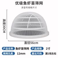 塑料鱼筛鱼苗筛小龙虾苗分级网筛筛鱼筛子朝筛寸筛渔具分拣网筛子 2寸[筛网间隙12mm]