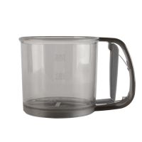 半自动手持面粉筛超细糖粉筛过滤网筛子月饼家用烘焙工具杯式筛 面粉筛(半自动)