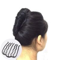 新款珠光插梳三3件套组合主播推荐款丸子头发饰发夹发簪盘发神器 B款盘发器(送拉发器1套)