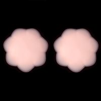 硅胶胸贴隐形文胸女小胸平胸聚拢内衣 婚纱晚礼服性感防滑文胸罩 花形小乳贴2对 A(胸部偏小选)