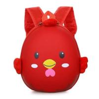 小孩子行李箱儿童男卡通公主学生拉杆箱万向轮女16寸18寸旅行箱子 红色小背包 幼儿园小背包