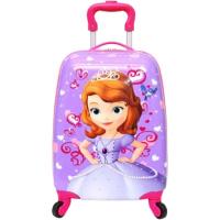 卡通儿童拉杆箱女孩18寸20寸小黄人行李箱小黄鸭男熊旅行登机箱 苏菲亚无锁 18寸