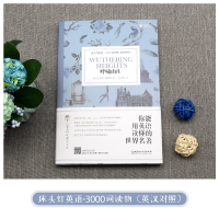 床头灯英语3000词 呼啸山庄 中英文对照世界文学名著双语版读物