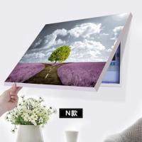 免打孔简约电表箱装饰画遮挡开关电闸盒配电箱挂画客厅餐厅无框画 N款 40*30(容纳长30*高20)