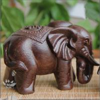 富贵吉祥大象款越南沉香木手把件木雕饰品家居摆件木制工艺品批发 富贵象6cm一只[小瘦象]