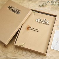 diy相册手工制作粘贴式情侣生日纪念册浪漫爱情 七夕毕业季礼物 新款【我们一起走过的日子】 相册+礼盒