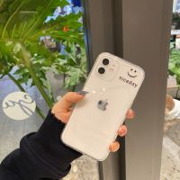 简约透明笑脸iPhone12promax苹果11手机壳xs情侣8plus女xr手机壳 [透明-笑脸]不沾指纹 苹果12