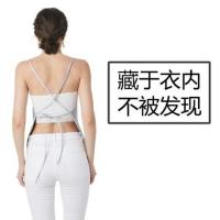 防辐射服孕妇装女怀孕期上班隐形内穿手机电脑隔离衣肚兜护胎宝 双层双肩款