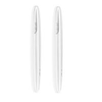 气囊车门防撞条汽车防撞贴门边防蹭擦刮条后视镜车身通用加厚黏贴 带气囊防撞条[2条装白色]