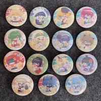 凹凸世界原创同人周边星座系列雷狮安迷修格瑞卡米尔神近耀徽章 徽章 雷狮