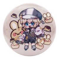 凹凸世界动漫周边凡尔赛系列徽章吧唧小柠檬凯莉艾比雷狮安迷修 金 58mm徽章