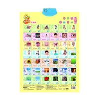 儿童早教有声挂图拼音认知启蒙发声语音宝宝看图识字全套墙贴玩具 [升级款]识汉字