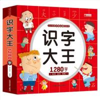 识字大王1280字儿童看图识字幼儿识字书宝宝学前启蒙早教书籍 识字大王1280字