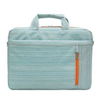 联想小新14寸电脑包手提男15.6寸女苹果戴尔荣耀戴尔华硕斜挎单肩 蓝色 15.6英寸