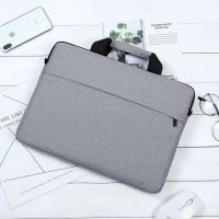 苹果笔记本电脑包手提14寸男女适用macbookair13.3寸保护套pro16 轻薄手提款-灰色[A款]没有拉杆带 1