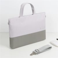 电脑包14寸女手提适用联想pro13苹果macbook华为戴尔15.6寸笔记本 淡雅灰 （单包） 12寸