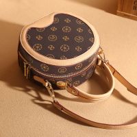 迷你真皮小包包女2021新款潮百搭小众设计ins时尚手提单肩斜挎包 七彩咖啡