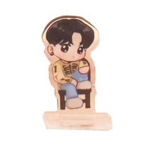 BTS防弹少年团周边田柾国金泰亨郑号锡朴智旻闵玧其原创迷你立牌 随机一枚 3.5cm