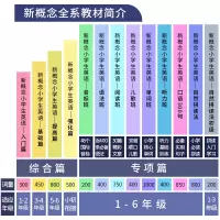 扫码视频点读版 英冠新概念小学生英语教材基础篇+家校练习册 3-4年级外语基础入门附DVD动画光盘暑假寒假少儿英语培训系