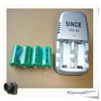 逆光037CR2/3V充电电池引闪器/测距仪（四电一充）电池套装 图片色