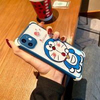 苹果11手机壳iPhone12promax女款xr全包xsmax防摔7/8plus卡通可爱 [四角防摔-呆萌叮当猫] 苹