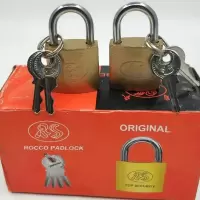 仿铜色挂锁老式学生宿舍门挂锁大门挂锁行李箱小锁通开锁一盒批发 仿铜色20挂锁一盒12个二把钥匙