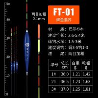 超醒目纳米鱼漂浅水浮漂远投加粗深水浮标灵敏鲫鱼鲤鱼库钓渔具 FT01-鲫鱼混养 123号各一支