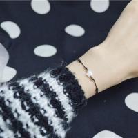 软萌迷你深海蝶贝母白贝壳星星细绳闺蜜手链编织珍珠手绳脚链礼物 白贝手绳款