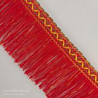 10CM窗帘 服饰 辅料汽车室内装饰民族风十公分流苏穗 红色 3米