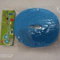 买2条送一条10米加粗防风晾衣绳 冬季户外防滑带钩晾衣物绳子神器 十米加粗一条装蓝色