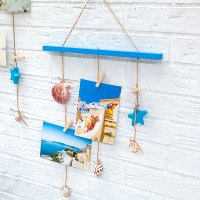 地中海墙上装饰品房屋女生房间卧室墙壁挂件装饰客厅房子家居墙饰 小号(宽30cm高约50cm)