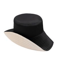 日本uvcut防晒帽防紫外线渔夫帽携遮阳帽子遮脸双面防紫外线 黑米(送防晒冰袖+防风绳)99%选择