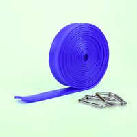 篮球冲刺训练带田径训练阻力带爆发力训练带多功能健身弹力拉力带 常规款蓝色(60磅) 2m(送两个卡扣)