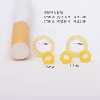 乳胶圈小号橡皮筋颗粒皮筋耐高温结实橡胶圈抗老化绑鱼饵皮圈 3*5MM皮筋5包[约2000个]