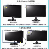 台式电脑屏幕蓝光防辐射保护膜21.5 22 18.5液晶显示器贴膜19英寸 高清膜-贴框(四边环胶免贴) 17.1 4: