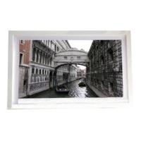 实木大相框挂墙16寸18寸 20寸24寸2开4k8开A3A4 拼图装裱海报画框[8月31日发完] 白色 A4放21*29