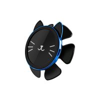 重力车载支架手机支架吸盘式磁力方向盘导航支架新款创意多功能 蓝色车载支架