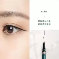 [平湖同款]眼线笔防水防汗持久不晕染彩色细头超细学生女新手 单只黑色