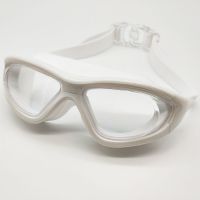 割双眼皮眼睛近视手术后遮挡眼镜眼部洗头洗澡密封防水神器护目镜 白色 升级大框防水护目