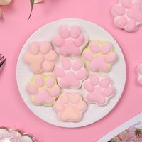 500克袋装猫爪散装超Q棉花糖创意 咖啡饮品伴侣活动软糖果伴手礼 10粒猫爪