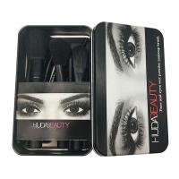 2020款12支铁盒化妆刷便携款迷你粉刷眼影刷唇刷初学化妆工具 15*9cm