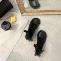 玛丽珍日系jk小皮鞋女学生韩版百搭复古英伦风2021新款春季夏薄款 黑色 35