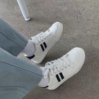 2020新款小白鞋帆布鞋女学生韩版百搭港风板鞋女ins原宿小白鞋潮 加绒黑色 35