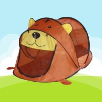 儿童帐篷室内外玩具游戏屋公主宝宝过家家女孩折叠大房子分床 大老虎 单帐篷