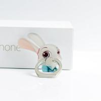 新款指环扣手机支架卡通情侣款桌面支架多功能疯狂动物城兔子狐狸 C72